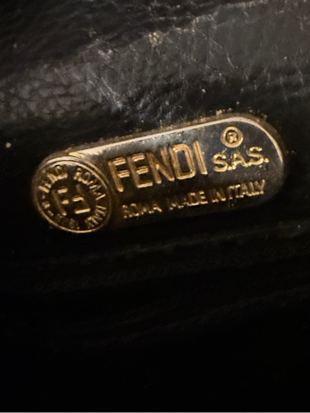 Vintage Fendi Pequin Bucket Bag -“AS IS / For Repair". - Picture 2 of 7